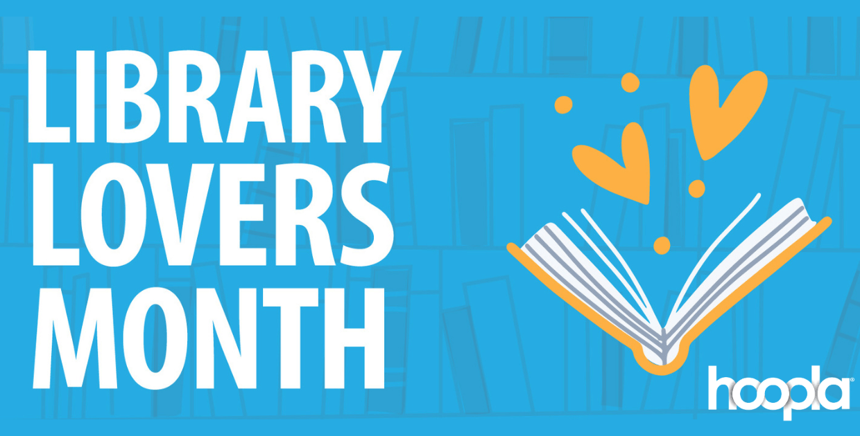 Celebrate your love of the library with this collection on hoopla.