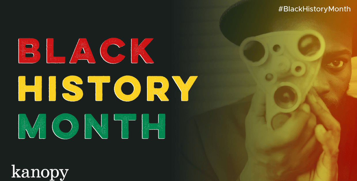 Black History Month Kanopy film collection.